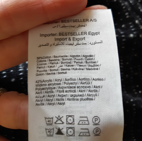 Jack and jones | black and white light knit shirt - Picture 4 of 5